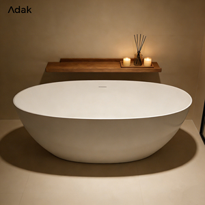 Vente directe usine : Baignoire d'angle portable pour intérieur, écologique, pour salle de bain domestique, avec hydrothérapie à température constante - Product Image 3