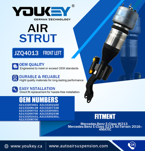 Amortiguadores de Suspensión Neumática Youkey de Alta Calidad para <span class=keywords><strong>Mercedes</strong></span> <span class=keywords><strong>E</strong></span> <span class=keywords><strong>238</strong></span> 4MATIC Clase <span class=keywords><strong>E</strong></span> Delantero OE A2133202100 Ajuste Universal - Product Image 2