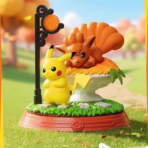 Anime japonais 100% original, 8 pièces/boîte, figurines d'action en PVC <span class=keywords><strong>Pikachu</strong></span> et ses amis, boîte mystère, mini jouets de collection, ornements - Product Image 6