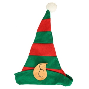 HB-8055 Gorro Navideño Divertido con Orejas de Elfo Verdes, Gorro de <span class=keywords><strong>Navidad</strong></span> <span class=keywords><strong>para</strong></span> Adultos y <span class=keywords><strong>Adolescentes</strong></span> - Product Image 3