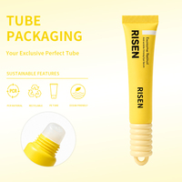 Emballage cosmétique en plastique vide pour rouge à lèvres, tubes de gloss rose, conteneur avec breloques mignonnes, accessoires, bouchon à vis, masque facial