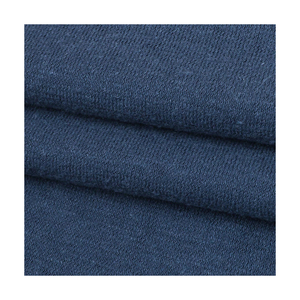 Tissu Jersey tricoté en coton biologique, durable, chanvre, pour T-shirts, prix de gros, KJ2017 - Product Image 1