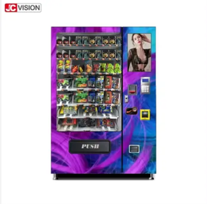 Máquina Expendedora de Bebidas y Snacks 24 Horas con Pantalla Publicitaria, Modelo JC-VM-60C(V22) para Exteriores, Máquina de Autoservicio - Product Image 2