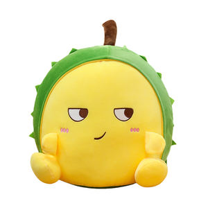 Vente en gros de Lovely Durian Peluche Jouet Super Doux Kawaii Fruit Oreiller avec PP Coton Remplissage Cadeau - Product Image 1
