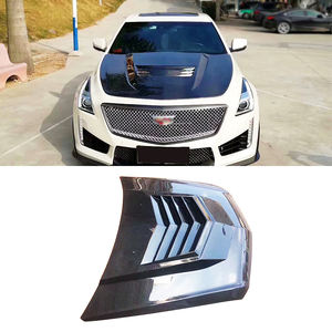 Kit carrosserie en fibre de carbone pour <span class=keywords><strong>Cadillac</strong></span> <span class=keywords><strong>CTS</strong></span> modifié, comprenant un becquet avant, un becquet arrière, des jupes latérales, un capot et une petite garniture de coffre - Product Image 2