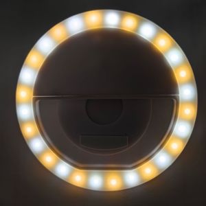 Mini Aro <span class=keywords><strong>de</strong></span> Luz LED Portátil para Selfies <span class=keywords><strong>Precio</strong></span> <span class=keywords><strong>de</strong></span> Fábrica Recargable Luz <span class=keywords><strong>de</strong></span> Relleno <span class=keywords><strong>de</strong></span> Belleza para Fotografía Móvil Compatible con Celulares - Product Image 5