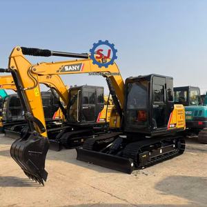 Excavadora de orugas Sany 75Cpro usada, excavadora de movimiento de tierras de alta calidad y bajo precio en stock, Ys 75 75c-9 Sy75 Sany75C en oferta. - Product Image 4