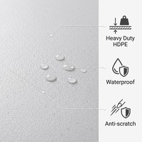 64-Zoll HDPE Tragbare Klappbare Partytische und -stühle für Outdoor-Vermietungen, Catering, Hotels, Krankenhäuser, Eingangsbereiche
