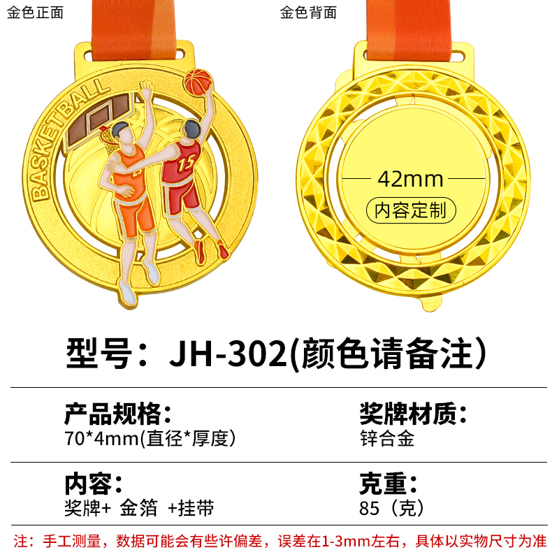 Basketball-médaille d'or