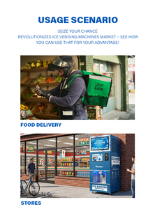 Distributore Automatico di Ghiaccio in Sacchetti 100kg/24h Self-service Macchina Automatica per Cubetti di Ghiaccio Puro in Vendita - Product Image 5