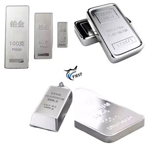 แพลตตินัมแท่ง PMSP ขายส่ง ความบริสุทธิ์ 99.99% แพลตตินัมเม็ด/ก้อนแท่ง - Product Image 3