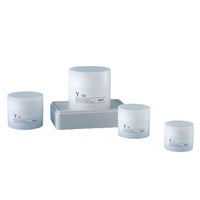 Pot de crème Conteneur de crème pour le visage Bouteille de crème pour les yeux ronde Emballage de soins de la peau en gros Plastique PP 15ml 30ml 50ml 100ml Cosmétique