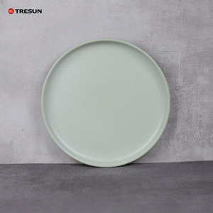 Juego de platos de boda de cocina a precio de fábrica, juego de vajilla de gres esmaltado de Color rojo degradado completo - Product Image 4