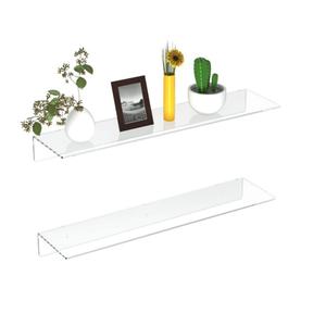 Estantes flotantes acrílicos al por mayor personalizados estantes de exhibición de pared transparentes para <span class=keywords><strong>Lego</strong></span>, planta, perfume, libro en el dormitorio - Product Image 3