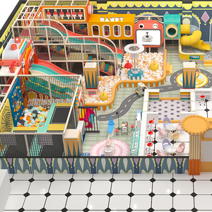 Ensemble d'équipements <span class=keywords><strong>de</strong></span> jeu souple personnalisé Hello Cat pour enfants, usage commercial intérieur, respectueux <span class=keywords><strong>de</strong></span> l'environnement, <span class=keywords><strong>avec</strong></span> labyrinthe, trampoline, structure d'escalade et <span class=keywords><strong>cabane</strong></span> - Product Image 4