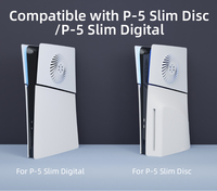 Coque de remplacement pour console de jeu Ps5 Slim Disc Version