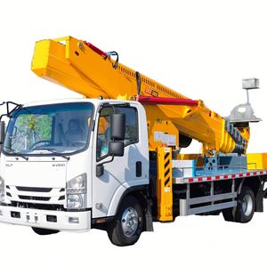 Camion nacelle télescopique ISUZU ELF 36M 4x2, état neuf, diesel, transmission manuelle, commande hydraulique - Product Image 1