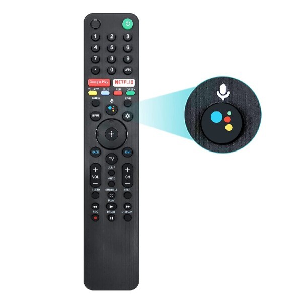 RMF-TX500U Voice Remote Control Replacement for Sony Smart UHD LED 4K KD XBR Series TV