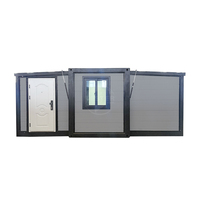 Maison conteneur de luxe extensible de haute qualité 20ft 40ft, moderne et préfabriquée, vente directe fabricant, pour hôtel, chambre, centre commercial