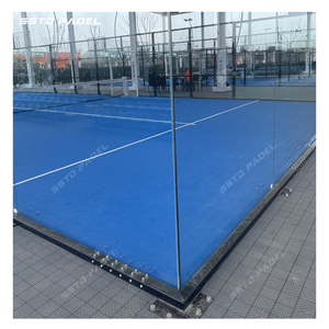 SSTD <span class=keywords><strong>Padel</strong></span> Super Panoramique Vue Complète Luxe Extérieur Intérieur Tennis Paddle Courts Cancha De <span class=keywords><strong>Padel</strong></span> Chine <span class=keywords><strong>Padel</strong></span> Court - Product Image 2