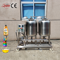 Unité de nettoyage mobile CIP sanitaire HUATAI OEM ODM pour la transformation laitière, intégrée, en acier inoxydable, montée sur skid, conforme ISO