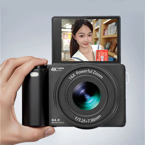 Caméra Vlog sans miroir à écran rabattable mat 4K Ultra HD 64MP CMOS F3.2 f=7.36mm avec autofocus, détection de visage et batterie longue durée 2000mAh - Product Image 4