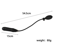 Dilatador Anal de Silicona Inflable, Suave e Impermeable, Masajeador de Próstata, Tapón Anal Grande