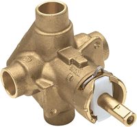 Robinet de douche PosiTemp Rough in Ball à pression équilibrée avec construction en laiton et raccords IPS 2510