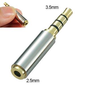Di alta Qualità 3.5 millimetri Maschio A 2.5mm Femmina Adattatore Audio Converter Oro Spina Stereo Audio <span class=keywords><strong>Jack</strong></span> Per <span class=keywords><strong>Cuffie</strong></span> - Product Image 3