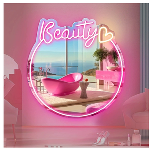 Lampe sur pied LED moderne et luxueuse, abat-jour en fer rouge réglable, compatible Homekit et Google Assistant, télécommande, pour écoles - Product Image 3