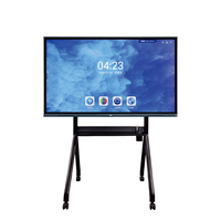 Tableau blanc interactif numérique intelligent OEM ODM 2026 de 65, 75, 85, 98 pouces avec écran tactile pour l'école