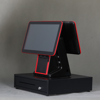 Lecteur de codes-barres Android à écran tactile avec imprimante, machine de commande pour restauration rapide, café, hôtel, bar, caisse enregistreuse, système de point de vente pour restaurant