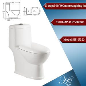 Inodoro de Cerámica Estilo Chino Oriental, Tamaño WC - Product Image 2