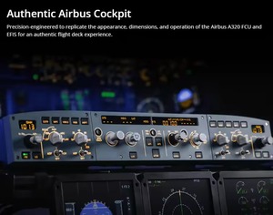 Module de contrôle de vol MOZA MA3F, ensemble gauche et droit, panneau d'ordinateur de vol MA3F <span class=keywords><strong>Airbus</strong></span> MB7F Boeing pour PC, simulateur de vol - Product Image 5