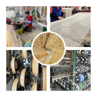 Nouveau Matériau Décoratif en Rotin Naturel pour Réparation de Meubles d'Extérieur, Chaises, Armoires, Plafonds – Design Traditionnel pour Entrepôts et Parcs