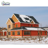 Casas Prefabricadas con Paneles SIP de Bajo Consumo Energético, Sistema de Construcción Sostenible, Kits de Viviendas Prefabricadas Modernas