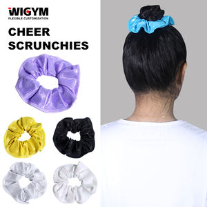 हॉट बिक्री कस्टम जिम्नास्टिक लोगो मुद्रित बाल टाई डिजाइनर रेशम साटन चीखे हेडबैंड स्क्रैंचिए के लिए हेडबैंड स्क्रैंचिए - Product Image 1