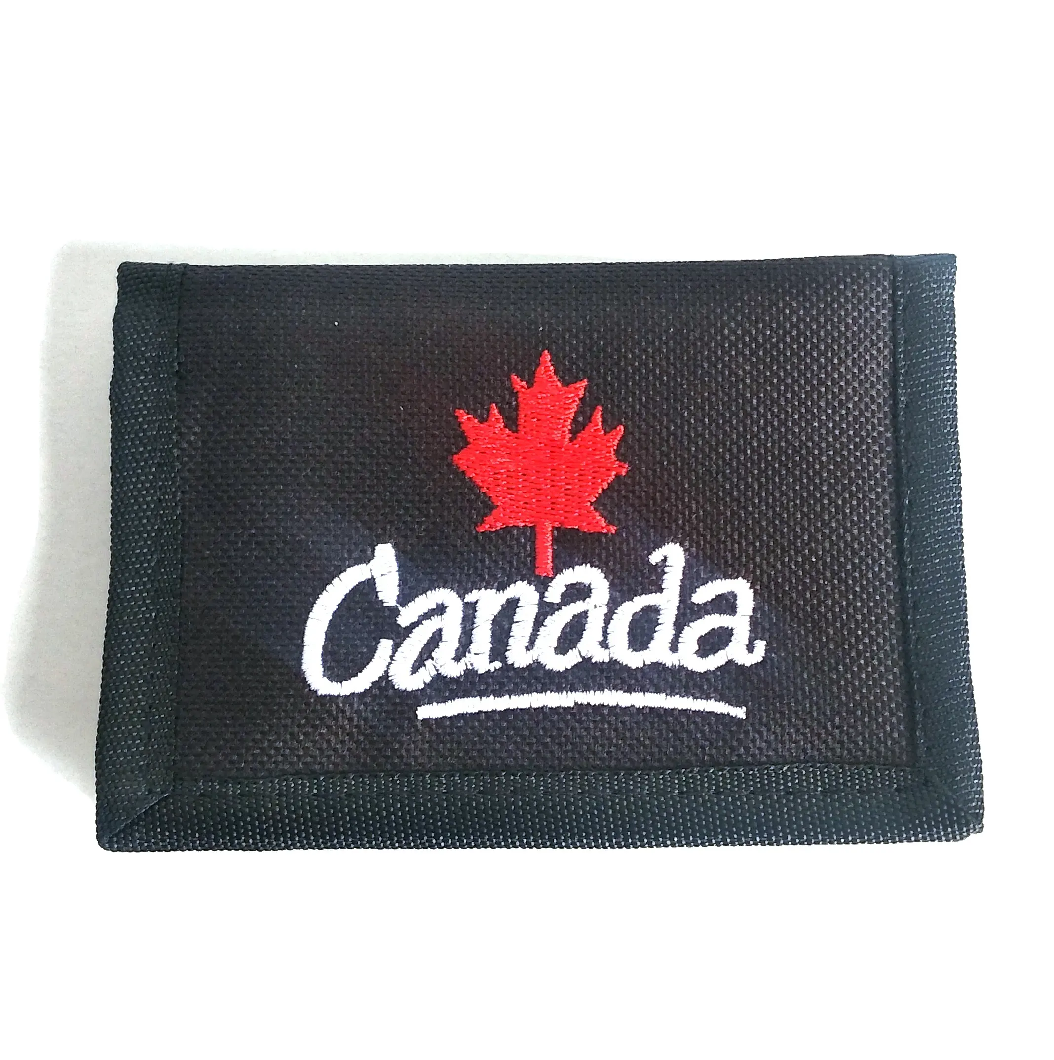 Новые модные высококачественные кошельки с вышивкой, кошельки с национальным флагом Канады