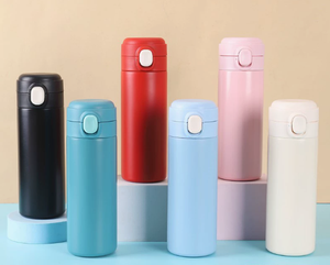 Premium Double Wall Stainless Steel Insulated <b>Cup</b> <b>with</b> Temperature Display <b>Reusable</b> Travel Mug for Daily Use - Product Image 1