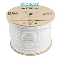 Conjunto de conectores de Cable Coaxial RG6, Internet de alta velocidad, banda ancha, TV Digital, extensión de Cable satélite aéreo