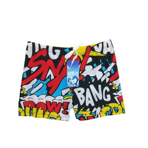 Trajes de Baño para Niños de Secado Rápido, Shorts de Playa para Niños de 4 a 12 Años, Unisex, Diseño de Patrón en Tejido de Punto - Product Image 4