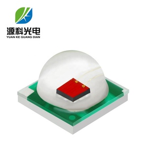 YUANKE plante élèvent l'éclairage Epileds puce <span class=keywords><strong>3W</strong></span> 650nm-660NM haute puissance SMD 3535 fiche technique de <span class=keywords><strong>diode</strong></span> led rouge foncé - Product Image 4