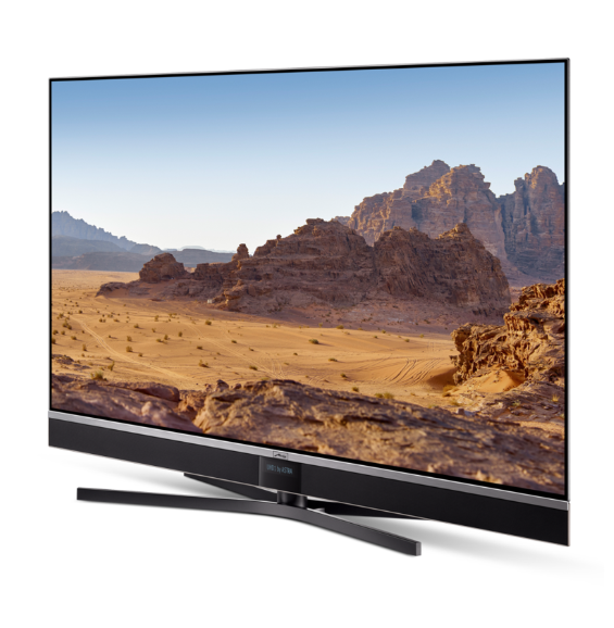Televisions Smart TV Factory 32 43 55 Inch Panel LCD LED 120Hz 4K Fineo 43TY83 Black Cabinet 300x300 VESA Mount