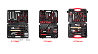 Ensemble d'outils de réparation et d'entretien domestique multifonctionnel universel professionnel en acier CR-V, 55, 95 ou 100 pièces