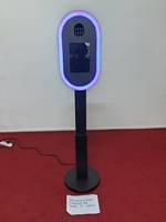 Support de caméra elliptique en métal pour iPad, portable, pour photomaton de fête, USB/Bluetooth, pour mariages et événements, prend en charge 15 appareils