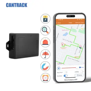 Cantrack แบบพกพา 10000Mahไร้สาย 4G LTE อายุการใช้งานแบตเตอรี่ยาวติดตามระยะทางแม่เหล็กสินค้าคอนเทนเนอร์อุปกรณ์รถ GPS Tracker