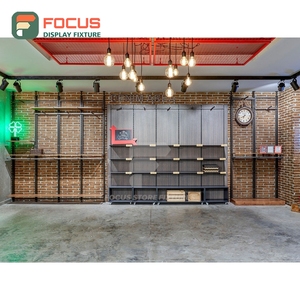 Latest Design Retail Outlet Metal Retail Shelving Concept Design Chain Clothing Store - Product Image 3
