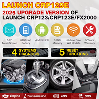 LAUNCH CRP 129E V2.0 Scanner OBD2 professionnel, scanner de diagnostic automobile, scanner universel pour quatre systèmes, mise à niveau gratuite à vie