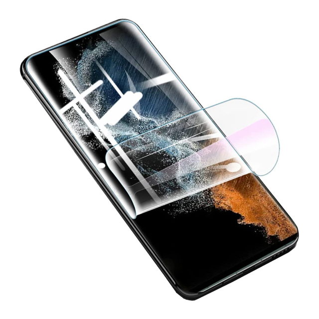 Premium Hydrogel Full Cover Screen Protector Film for Samsung Galaxy S22 S23 S24 Ultra TPU Clear Hydrogel Tempered Glass Film
