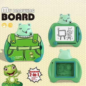 Pizarra Magnética 2 en 1 con Diseño <span class=keywords><strong>de</strong></span> Mono y Juego <span class=keywords><strong>de</strong></span> Laberinto <span class=keywords><strong>para</strong></span> Niños, Borrable, <span class=keywords><strong>para</strong></span> Dibujar y Aprender <span class=keywords><strong>de</strong></span> Forma Interactiva - Product Image 5